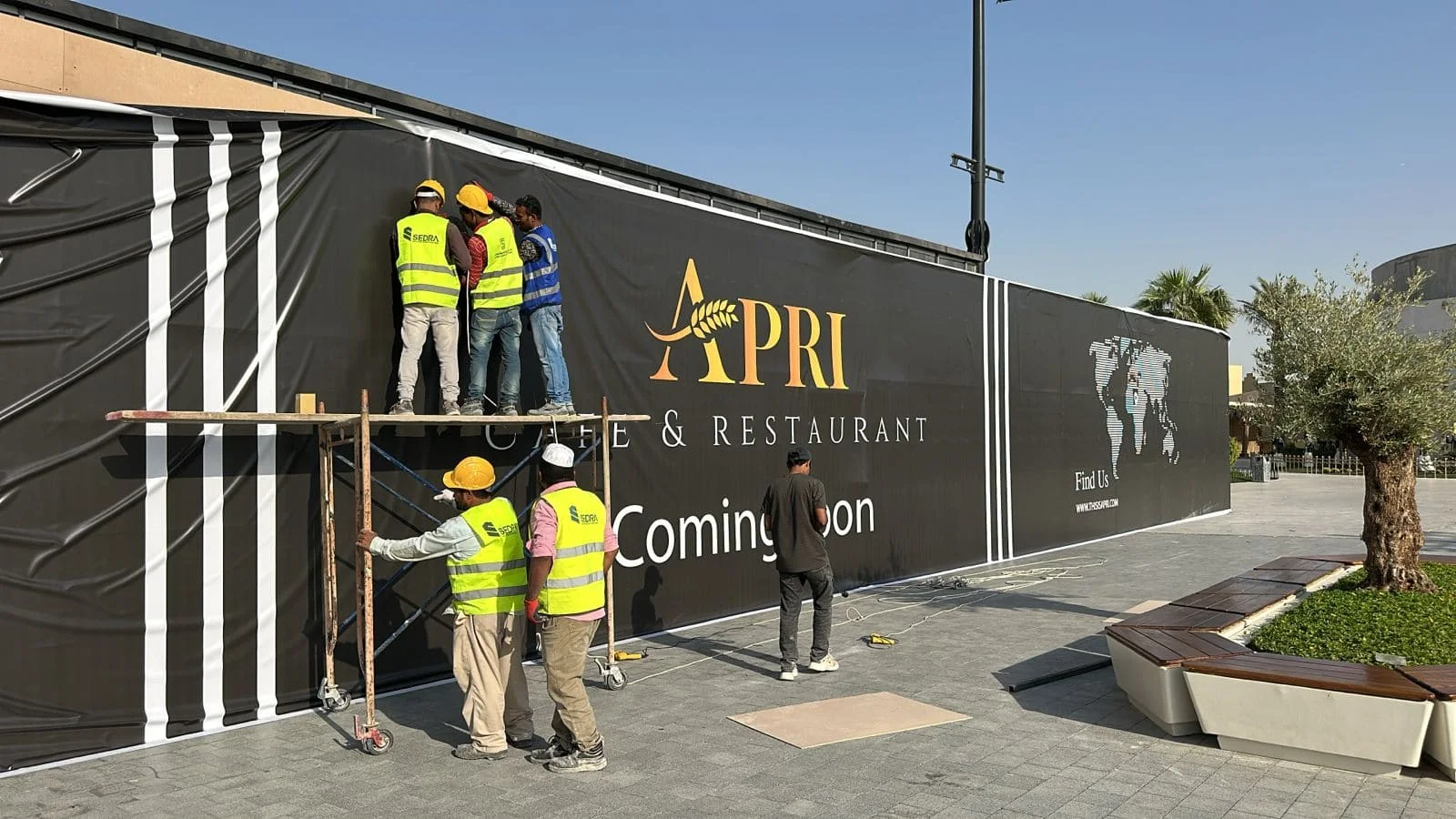 Fit-out of Apri Restaurant in Saudi Arabia (2)